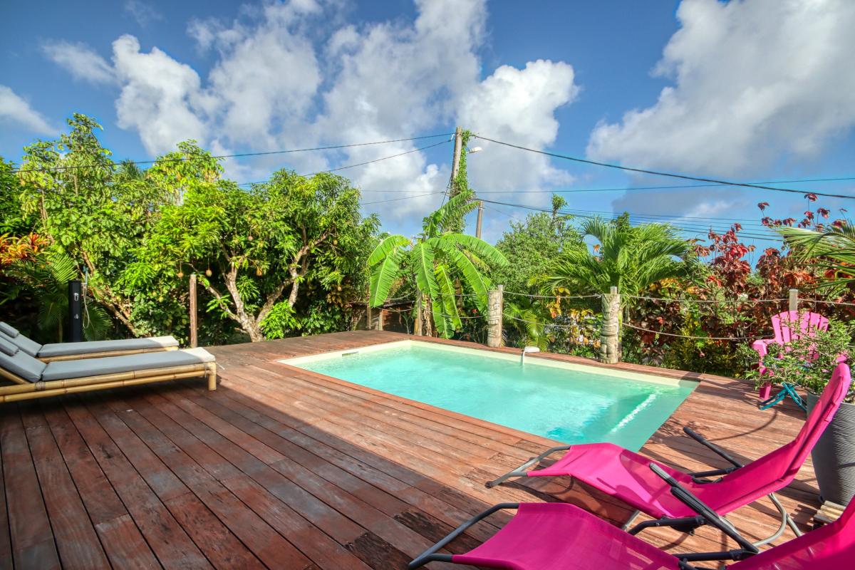 Location villa 8 personnes Sainte luce Martinique - La piscine